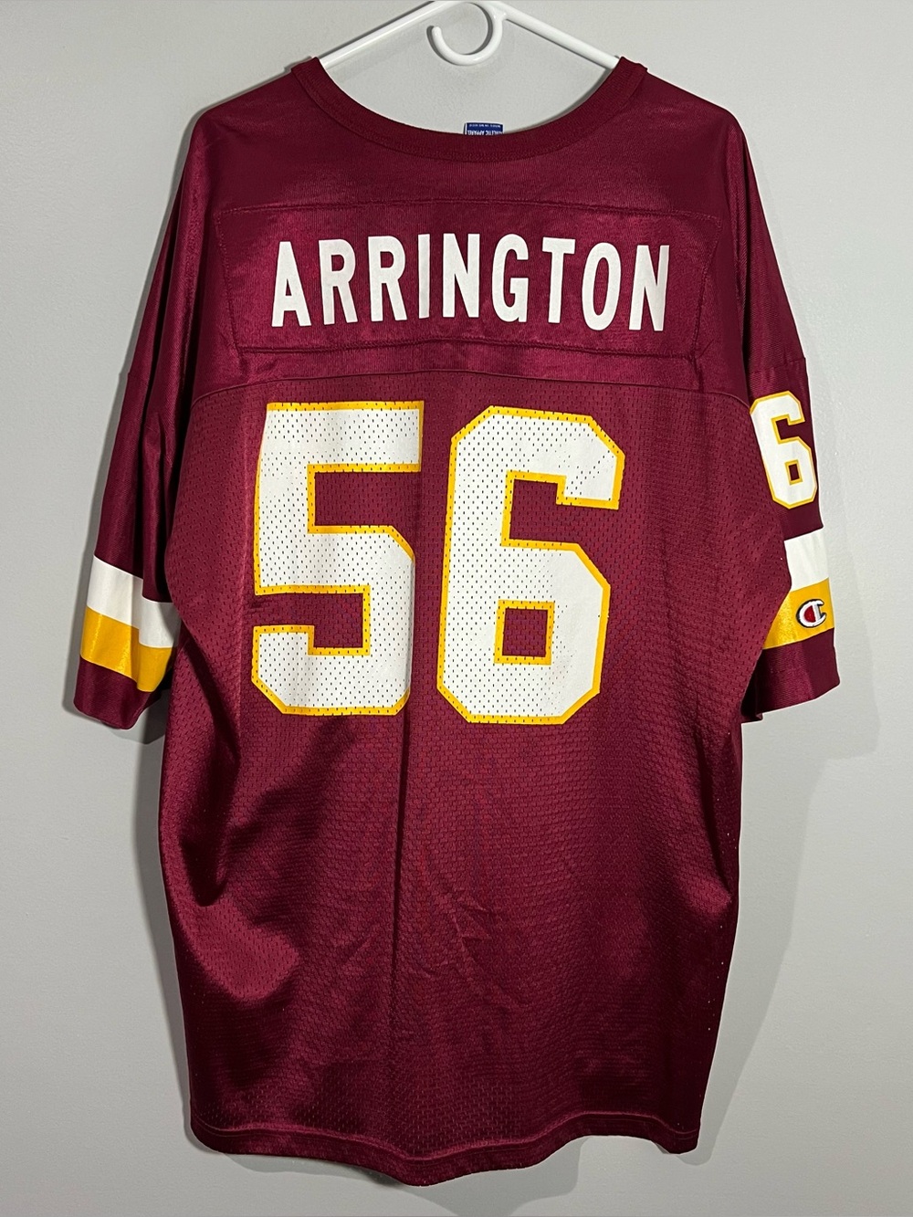 Vintage Champion Washington Redksins LaVar Arrington Football Jersey Mens XL 48